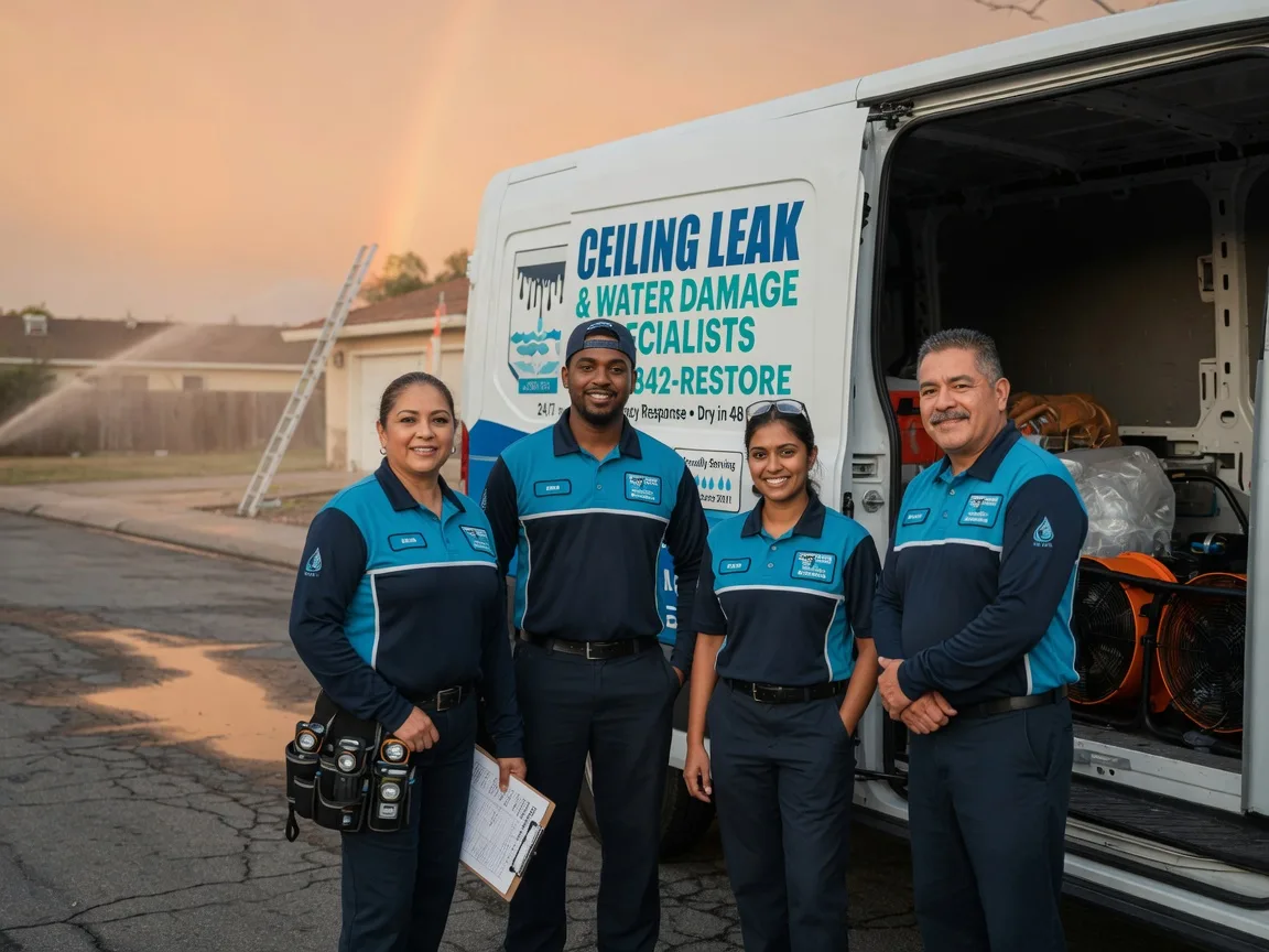 Ceiling Leak Cleanup company in Mineral, WA