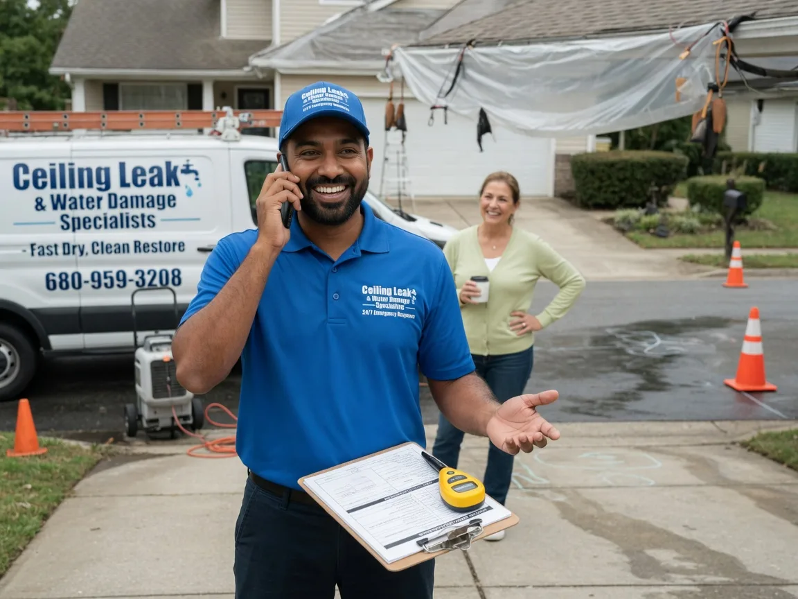 Ceiling Leak Cleanup Mineral, WA FAQs